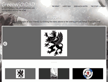 Tablet Screenshot of greenwichdad.com